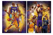 Poster NBA Kobe Bryant Jump