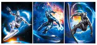 Poster marvel Silver Surfer