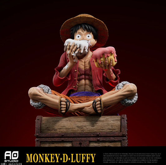 Resin: AO Studio Monkey D. Luffy Sitting