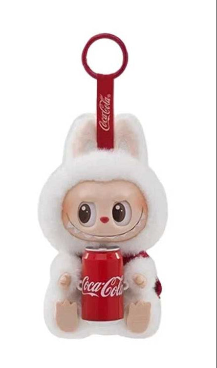 Pop Mart Labubu The Monsters x Coca-Cola Series Pendant Happy Factor