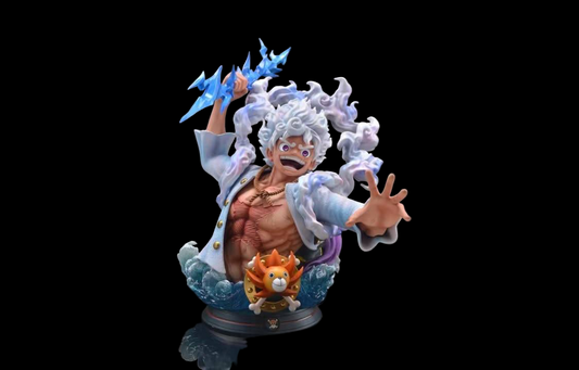 Resin: Uno Studio Luffy Gear 5 Nika