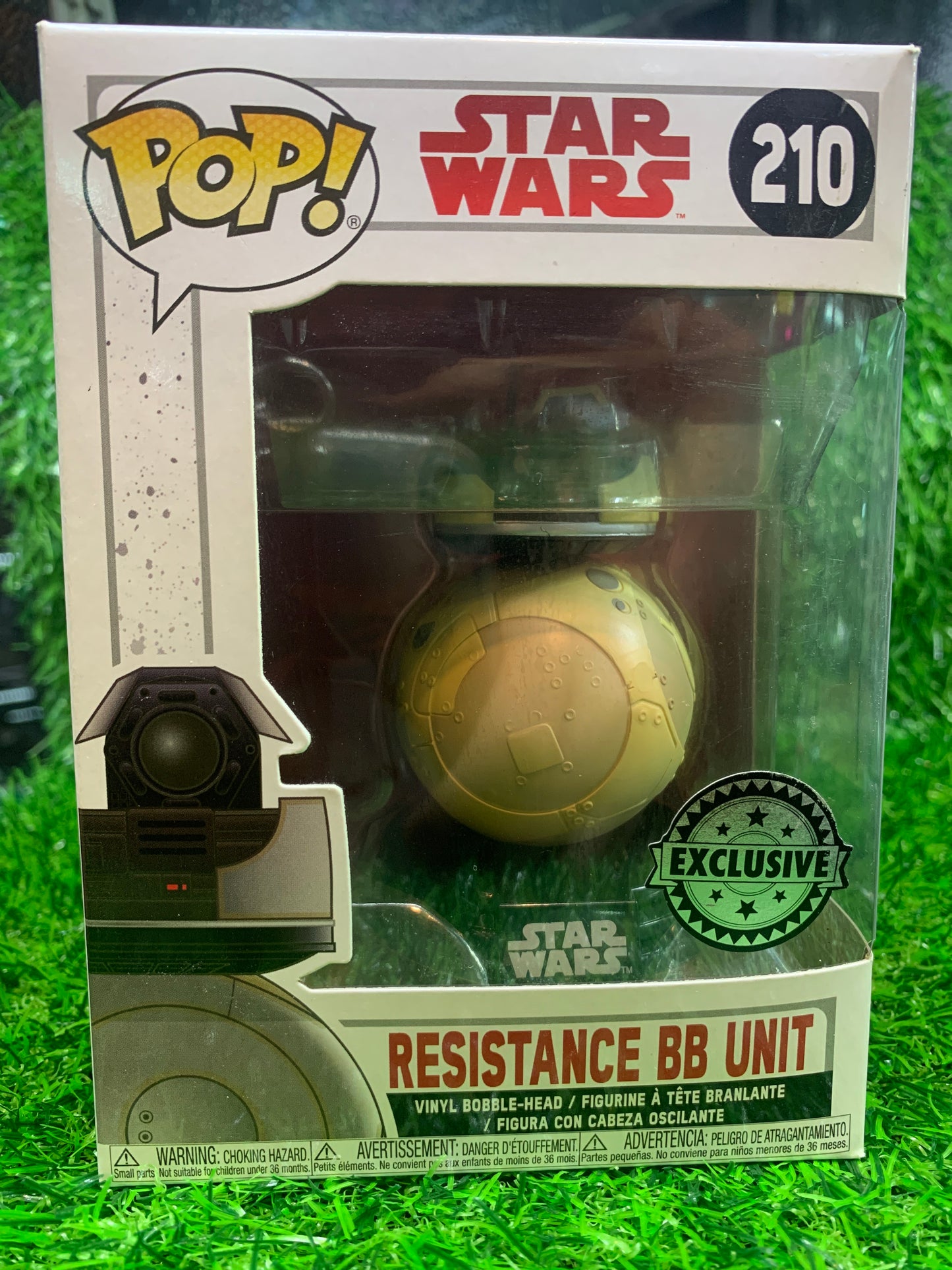 Funko pop star wars resistance BB unit 210