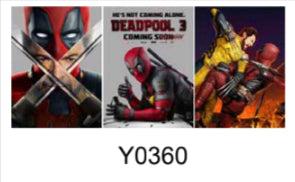 Poster DC Dead Pool and Wolverine Attack