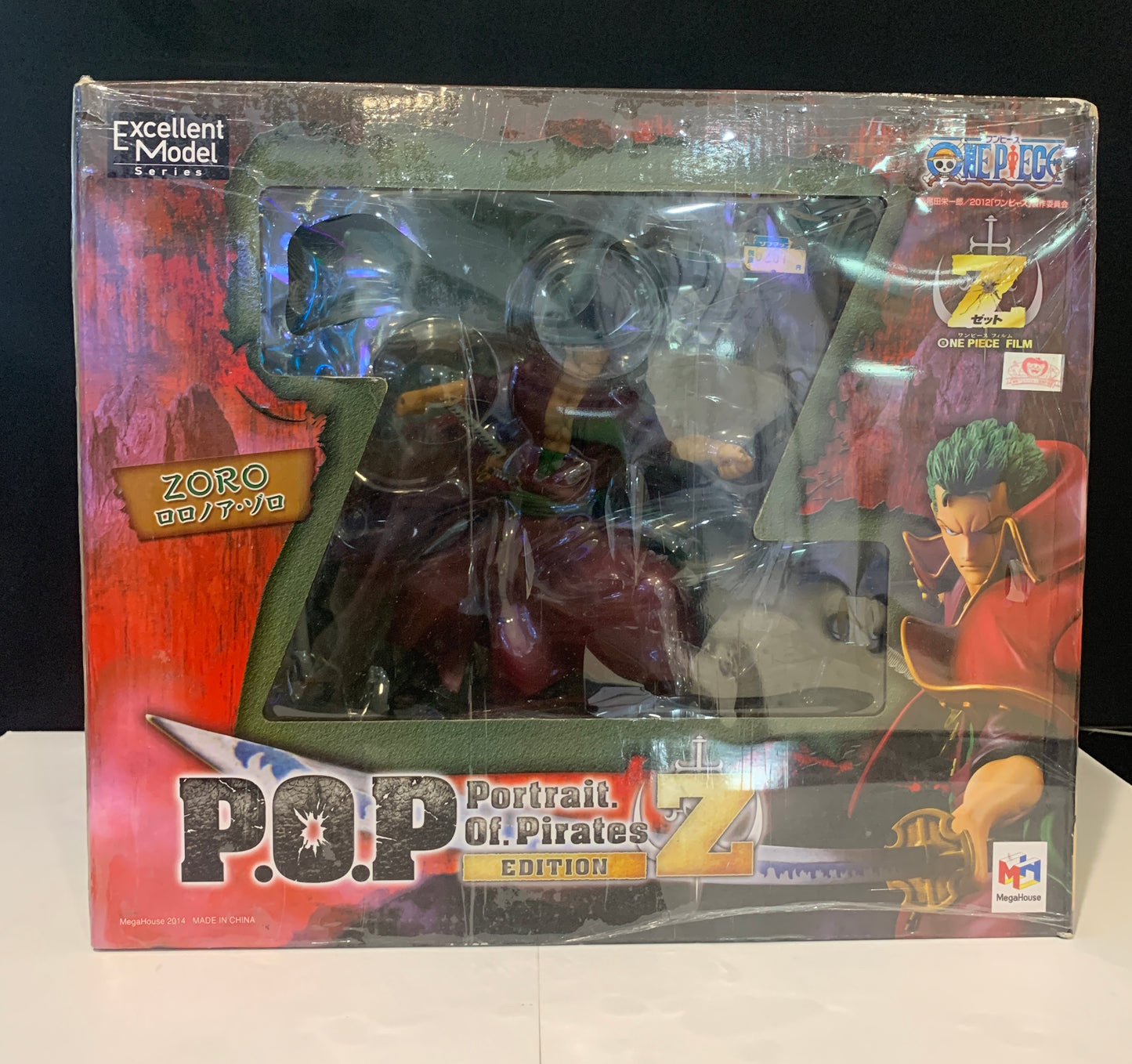 MegaHouse One Piece Film Z Portrait of Pirates Edition Z Roronoa Zoro