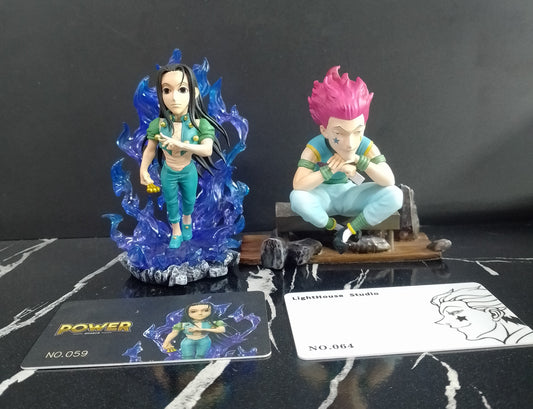 Resin: Power Studio Illumi & Lighthouse Studio Hisoka set of 2