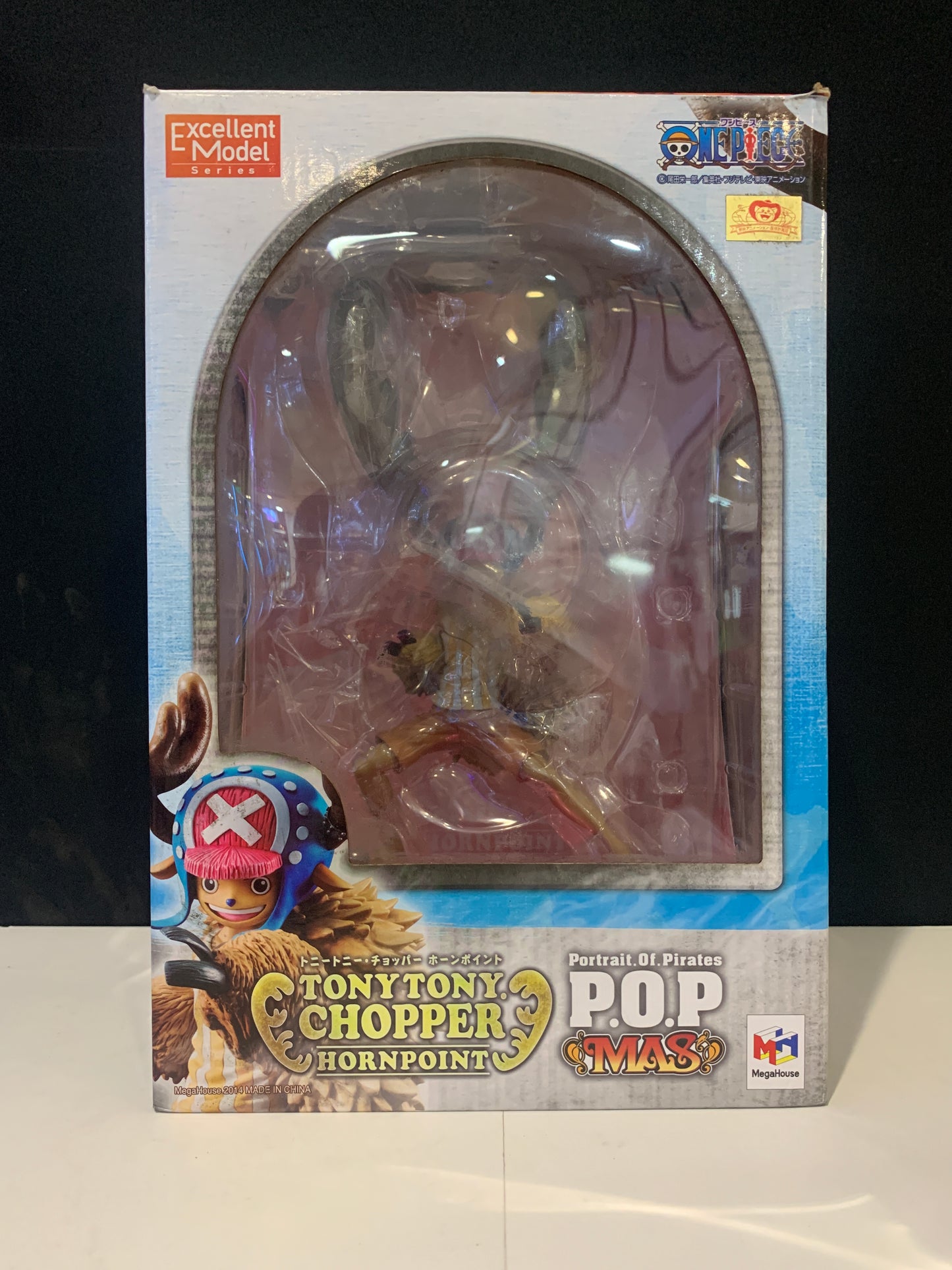 MegaHouse One Piece Portrait of Pirates Motion Action Statue Tony Tony Chopper Horn Point