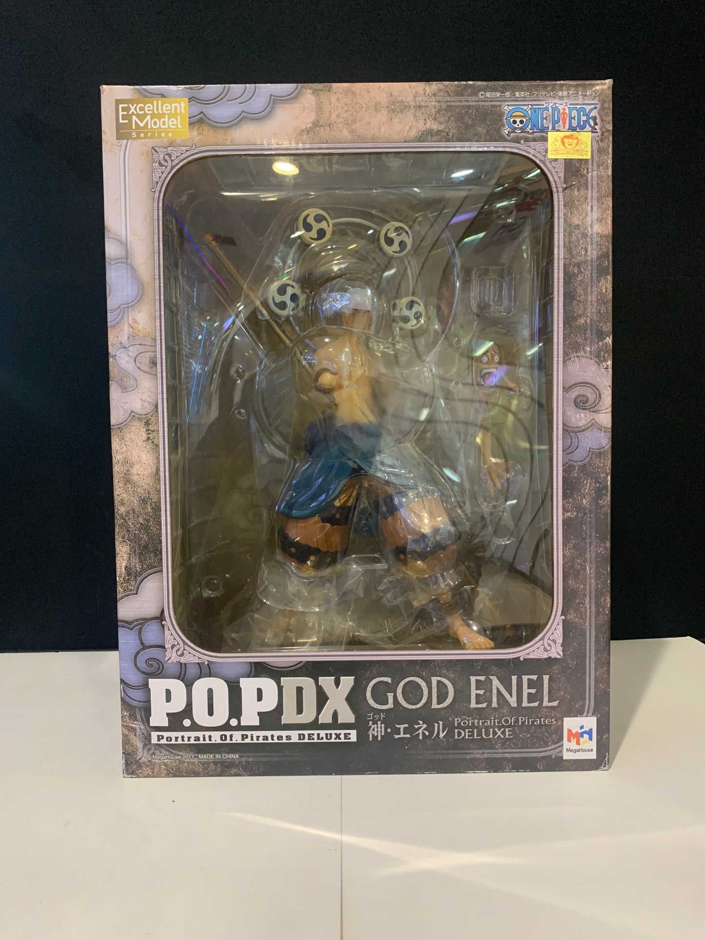 MegaHouse One Piece Portrait of Pirates Deluxe God Enel