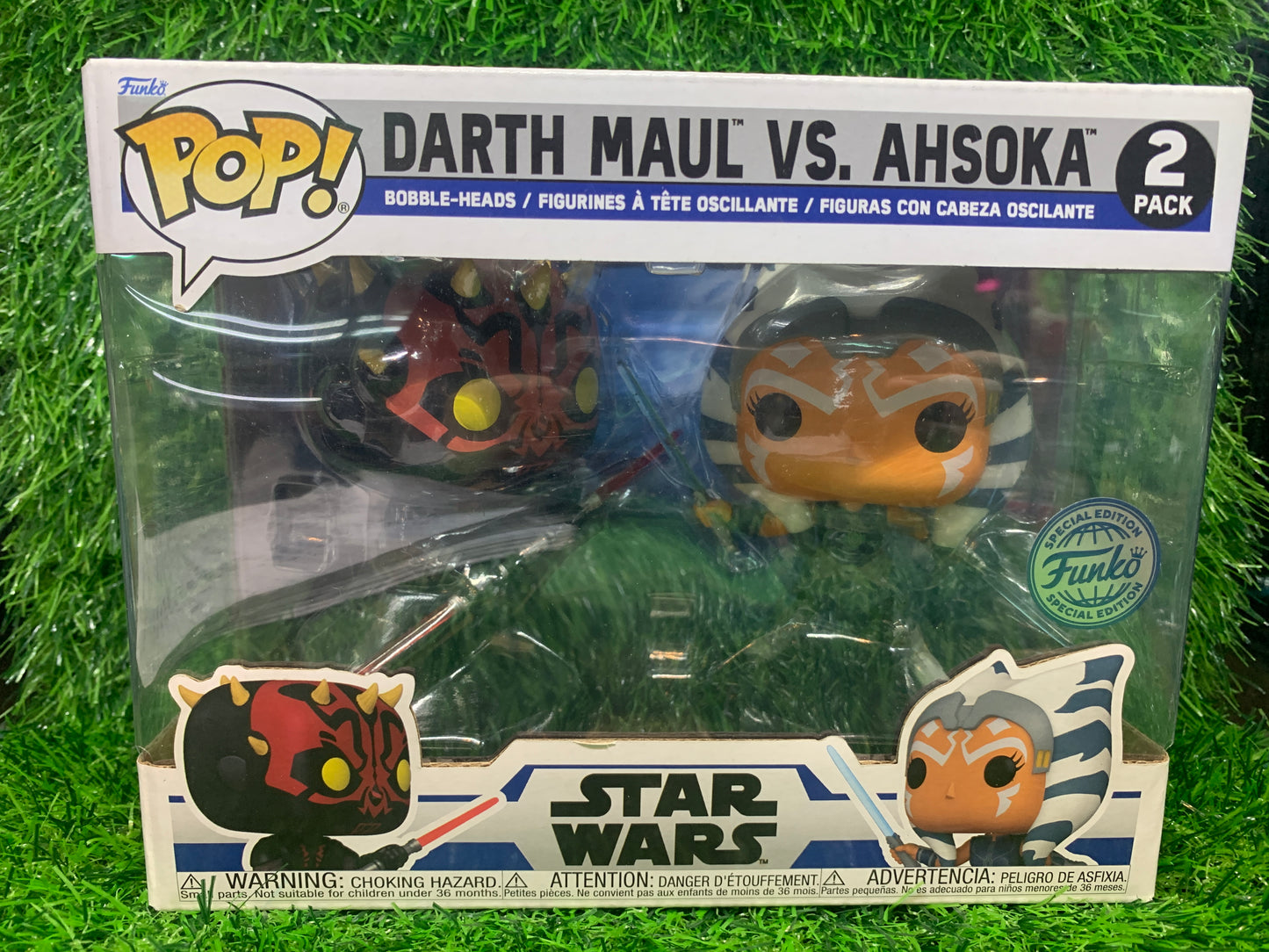 Funko Pop Star Wars Darth Maul VS Asuka 2 Pack