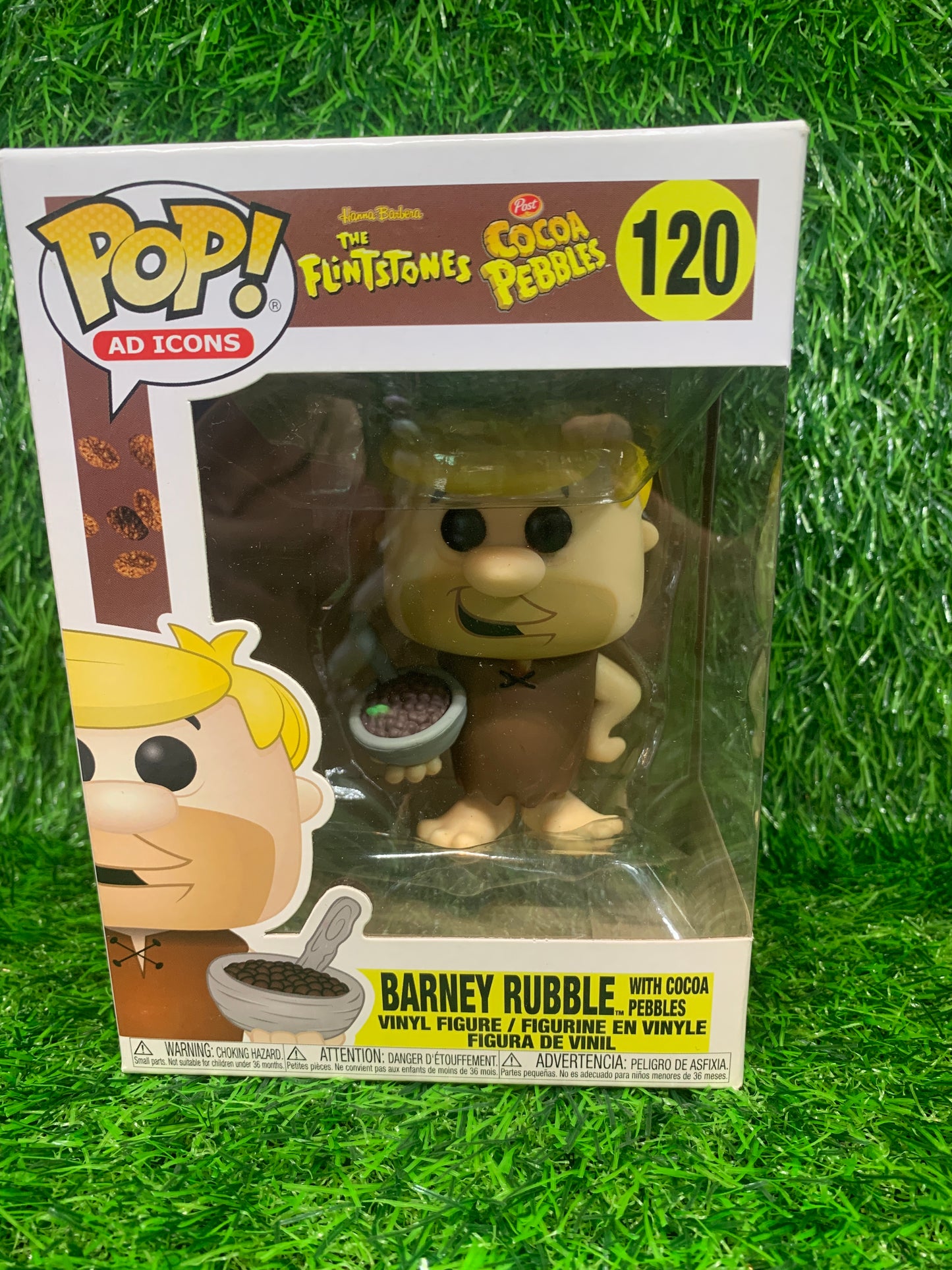 Funko Pop Ads Flintstones and Cocoa Pebbles Barney Rubble (with Cocoa Pebbles) 124