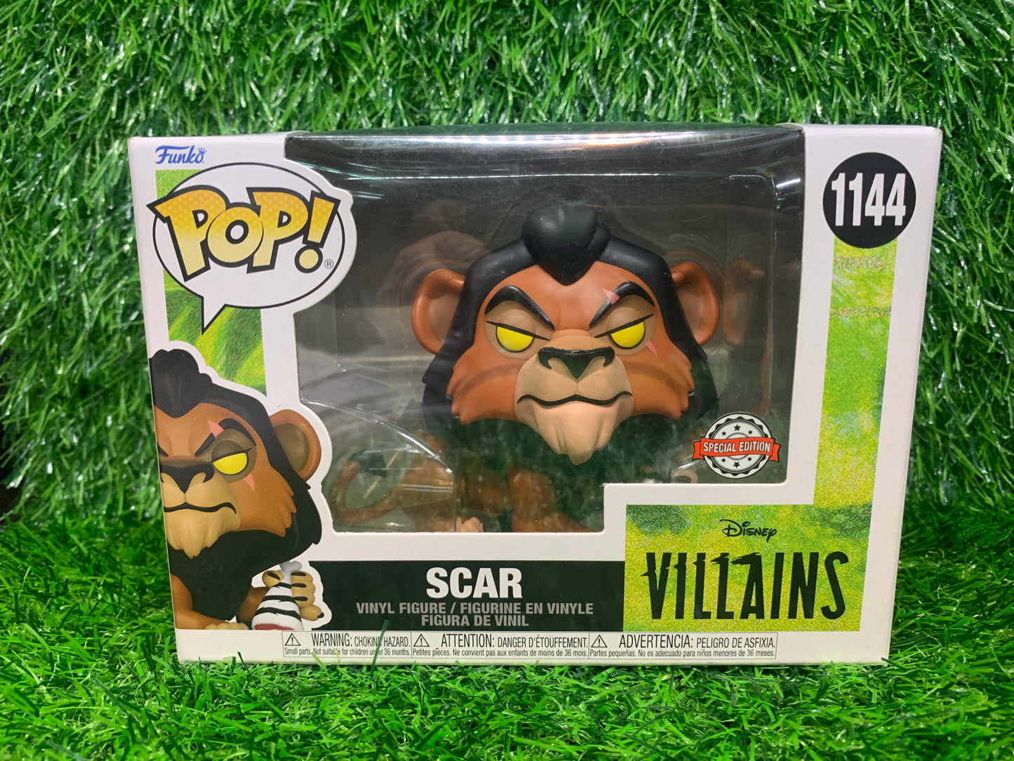 Funko Pop Disney Villains Scar 1144 (Special Edition)