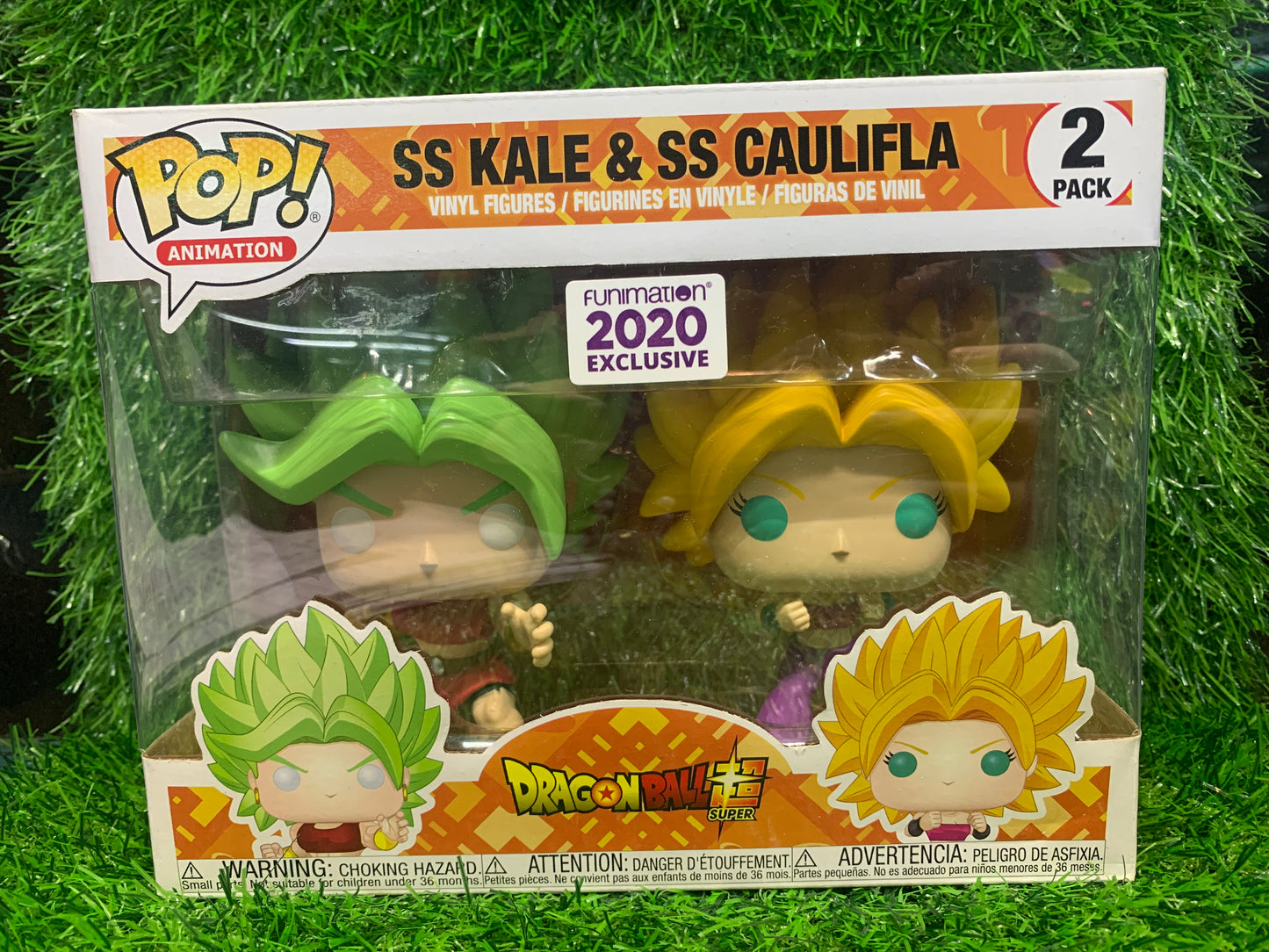 Funko DBZ  SS Kale SS Caulifla