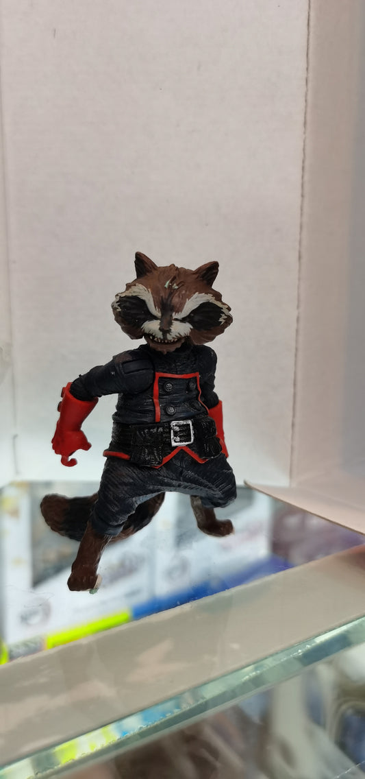 Marvel Legends Rocket Raccoon Build-A-Figure Review Wave 5 2013