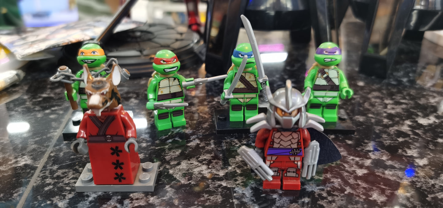 Lego Teenage mutant set of 6