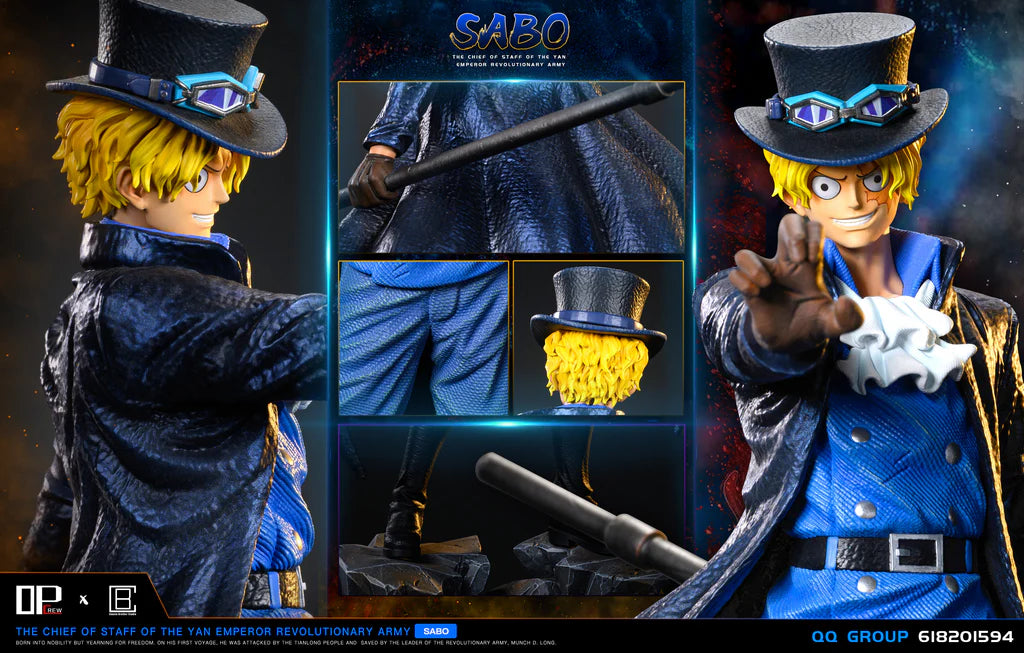 RESIN : OP Crew and Cousin Studio Ace Sabo and Luffy