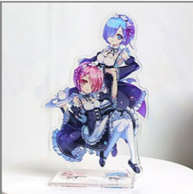 Acrylic Stand Re:Zero Rem/Ram 2