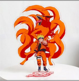 Acrylic Stand Naruto and Kurama