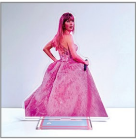 Acrylic Stand Taylor Swift Pink