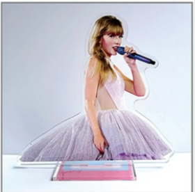 Acrylic Stand Taylor Swift White