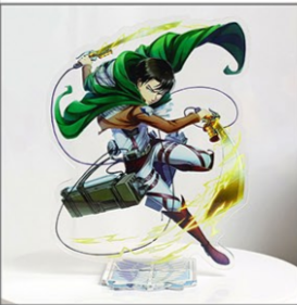 Acrylic Stand Attack on Titan Levi Gear