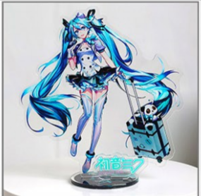 Acrylic Stand Miku Luggage