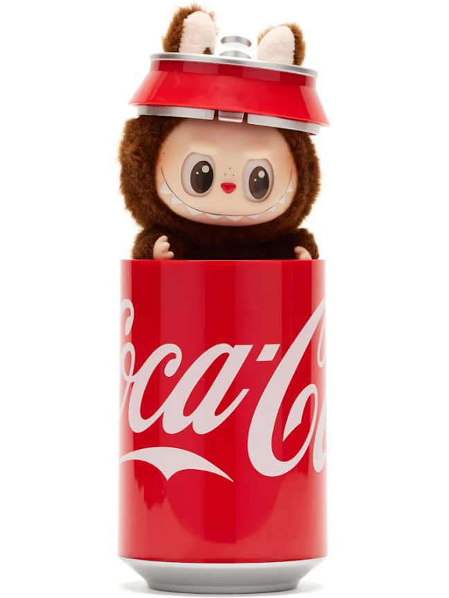 Pop Mart Labubu The Monsters x Coca-Cola Series Pendant Mysterious Guest