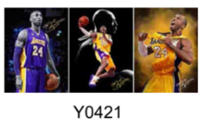Poster Kobe with signature