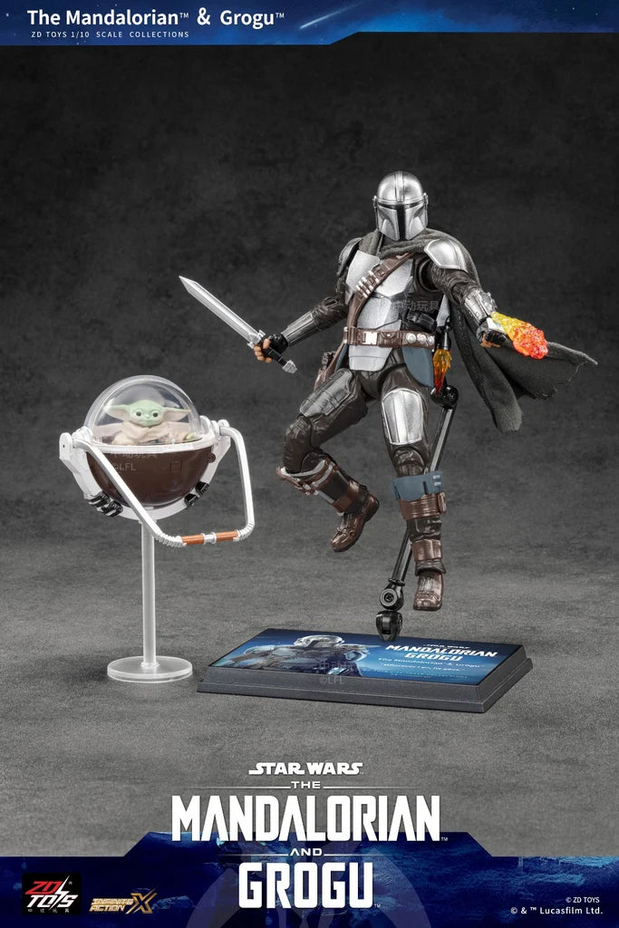 ZD Toys Star Wars The Mandalorian and Grogu