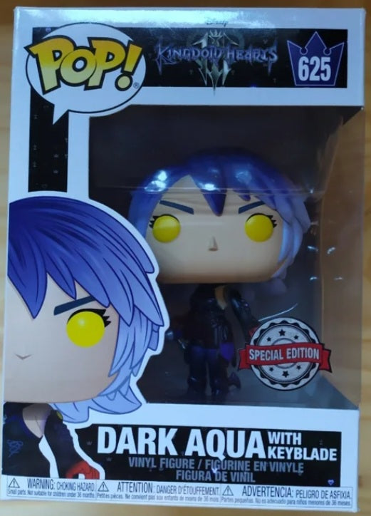 Funko pop Kingdom hearts dark aqua (box lunch exclusive) 625