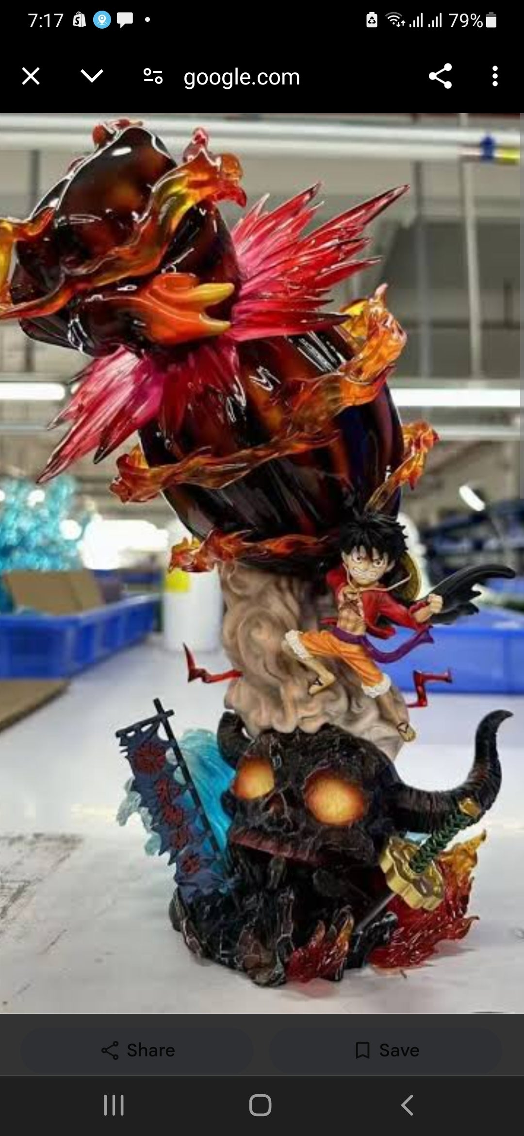 Resin: Omo Studio Red Roc Luffy