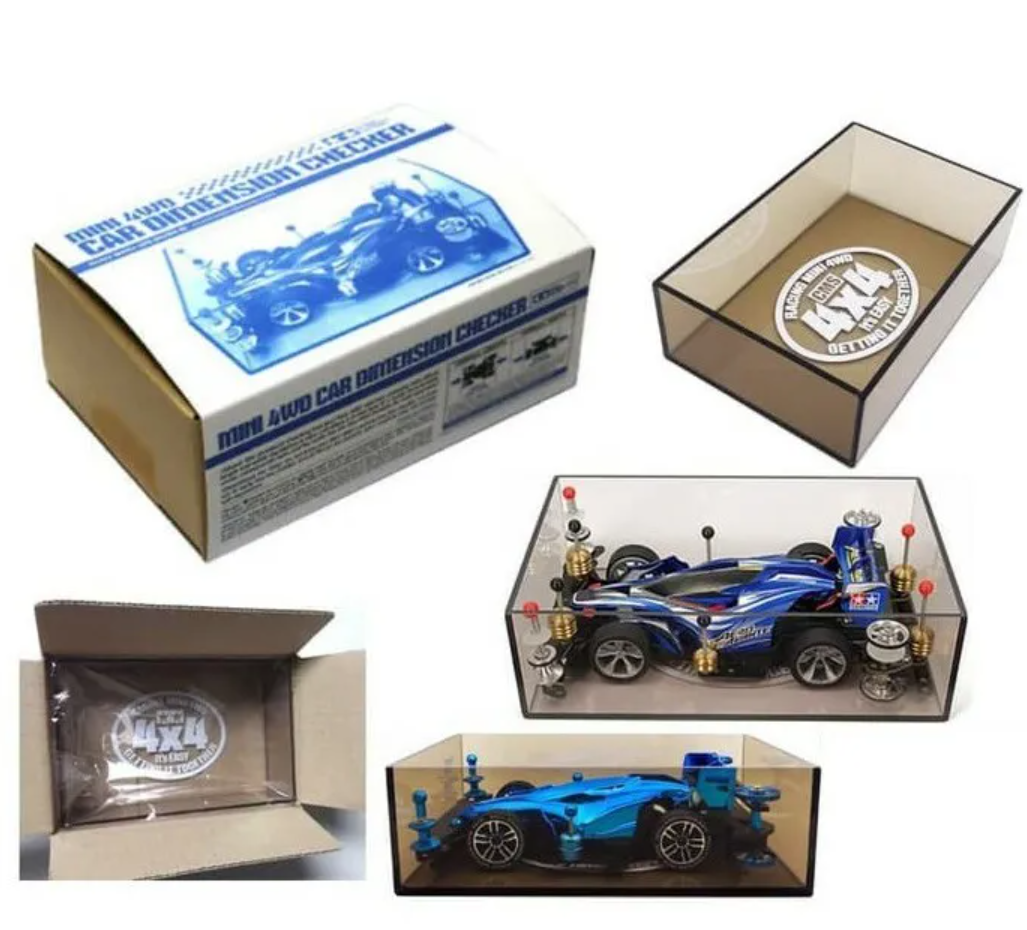 Tamiya Mini 4WD Car Dimension Checker