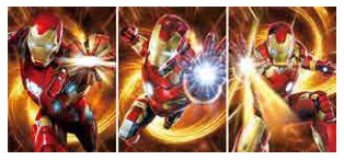 Poster Iron Man Action