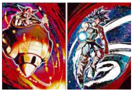 Poster DBZ Frieza Bardock