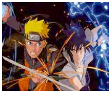 Poster Naruto Sasuke Landscape