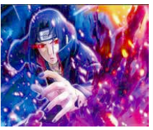 Poster naruto Itachi Landscape