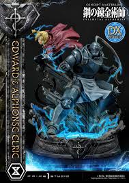 Resin: Prime One Studio Full Metal Alchemist Edward and Alphonse Deluxe Licensed