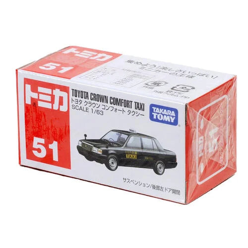 Takara Tomy Tomica No. 51 Toyota Crown Comfort Taxi 1/63 Scale