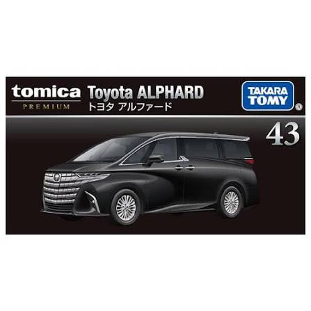 Takara Tomy Tomica Premium No. 43 Toyota Alphard 1/65 Scale