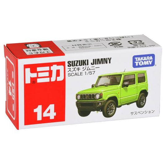 Takara Tomy Tomica No. 14 Suzuki Jimny 1/57 Scale