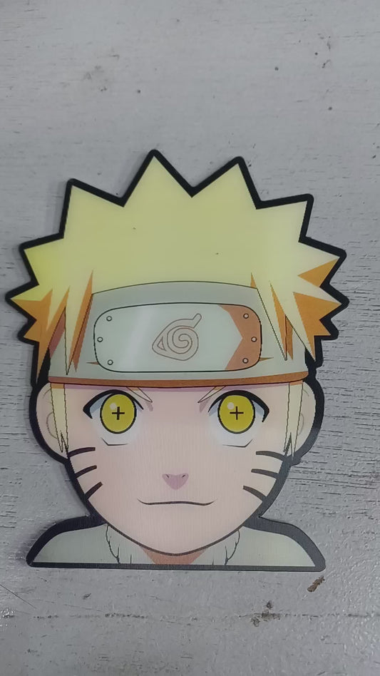 Lenticular Sticker Naruto Sage Mode