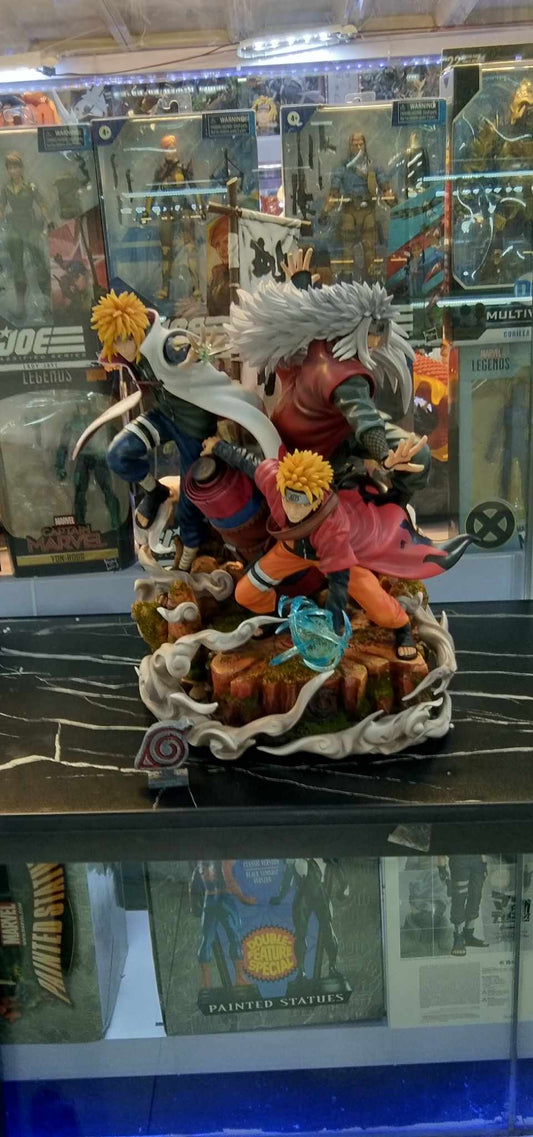 Resin: Cartoon WORLD Studio Minato/Naruto/Jiraiya