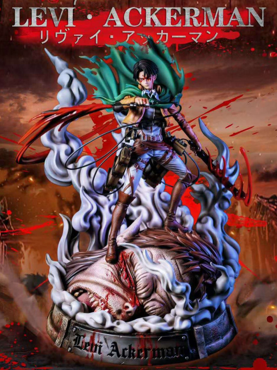Resin: LC Studio Levi, Eren, and Mikasa Set of 3