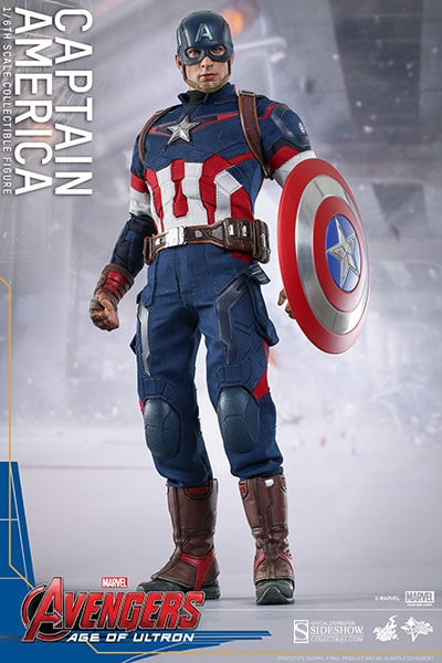 Hot Toys Movie Masterpiece Avengers Age of Ultron Captain America