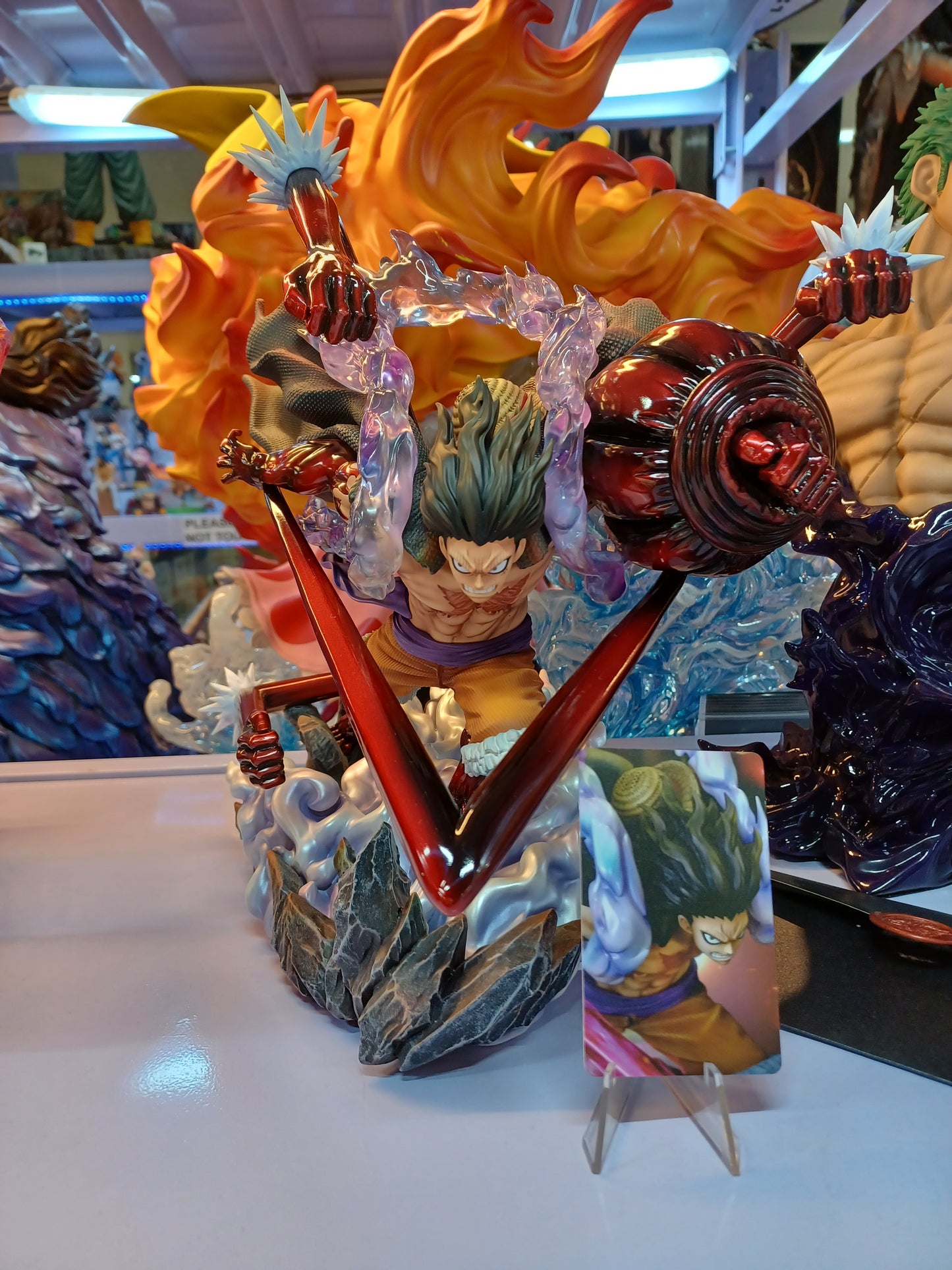 Resin: TH Studio Snake Man Luffy