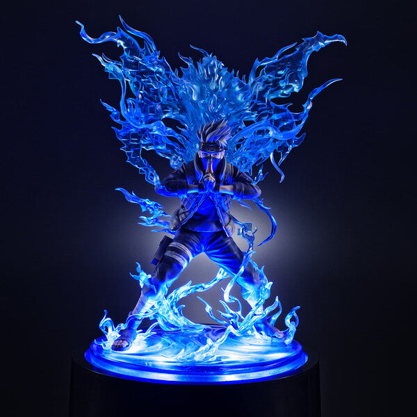 MegaHouse Precious G.E.M. Naruto: Shippuden Kakashi Hatake Susano'o Ver. with LED Base Stand
