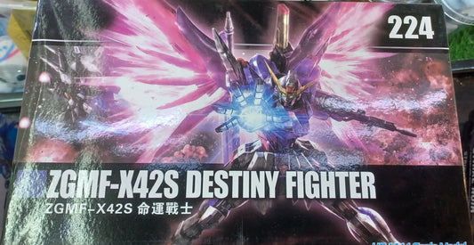 HG 1/144 Scale Model 224 ZGMF-X42S Destiny Fighter