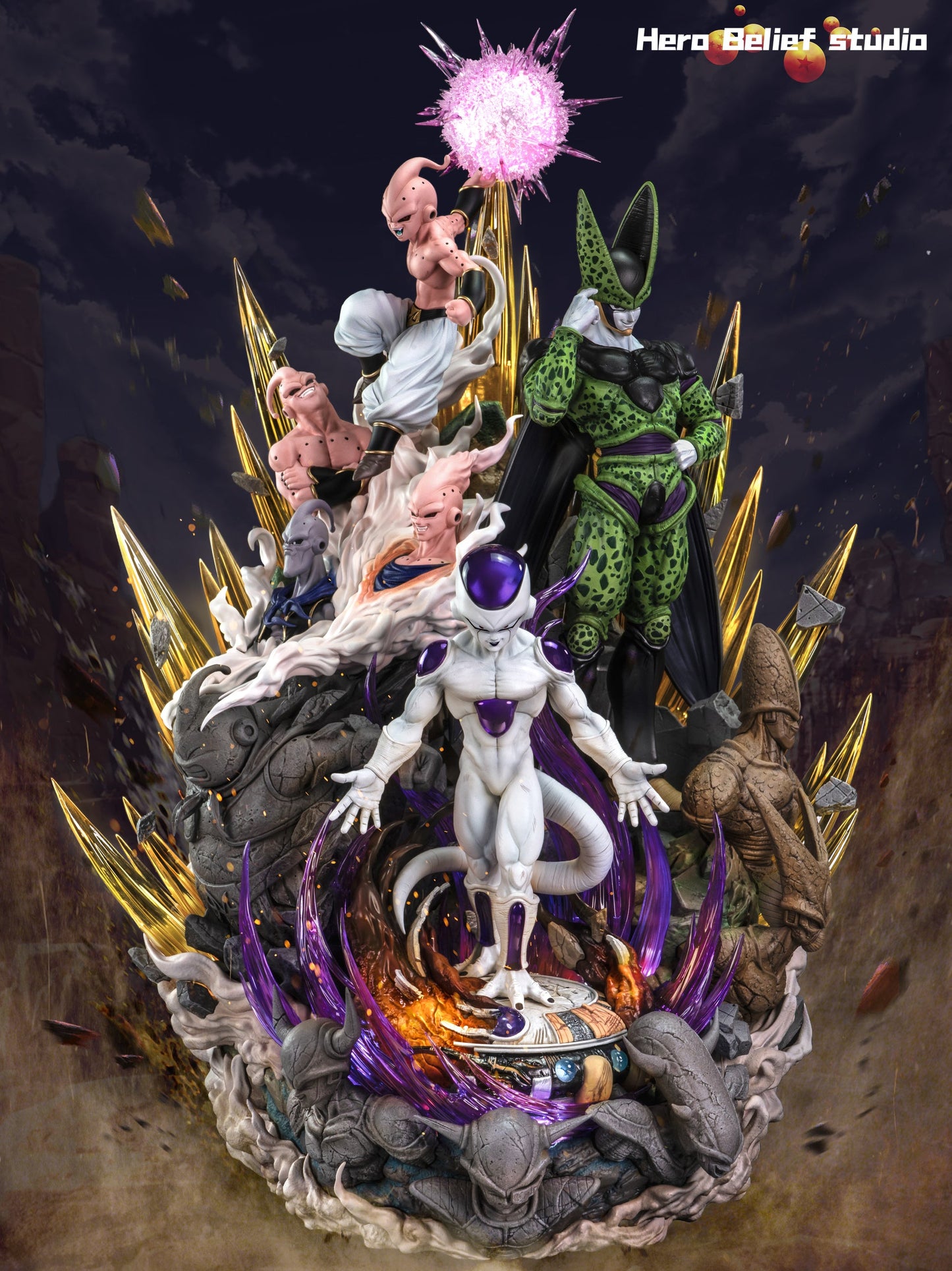 Resin: Hero Belief Studio Dragon Ball Z Villains