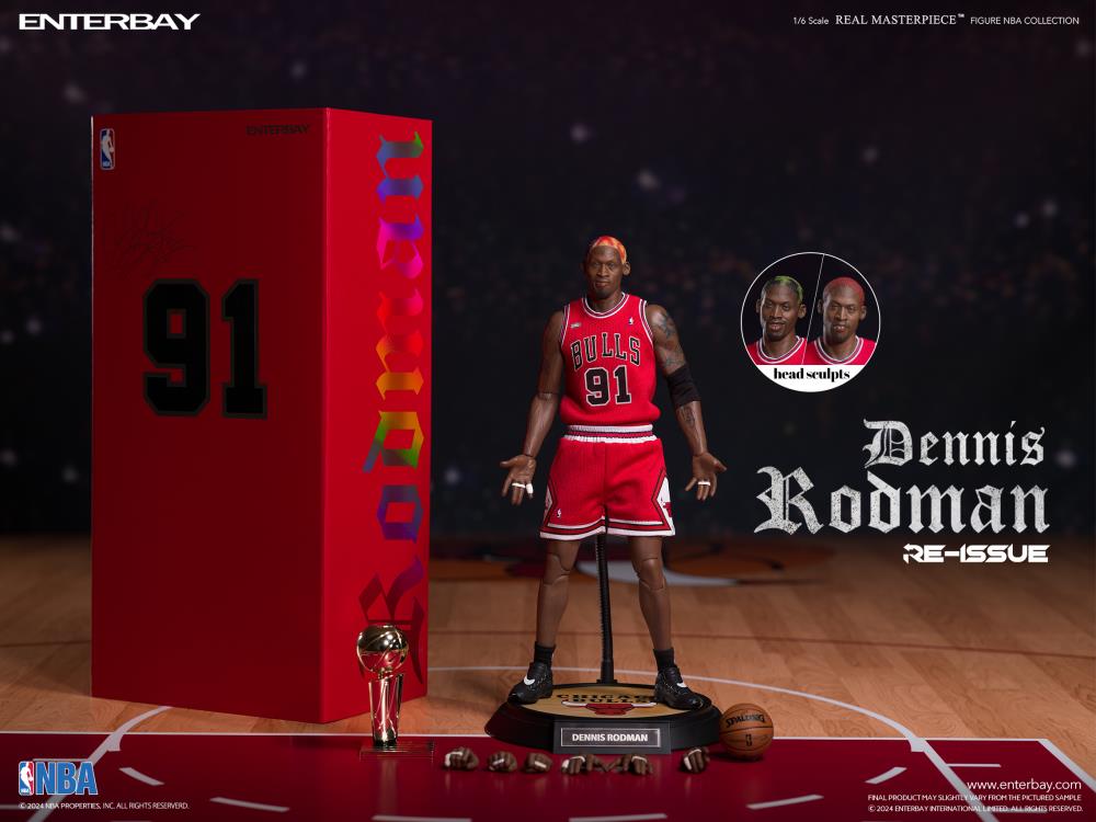 Enterbay Real Masterpiece NBA Dennis Rodman