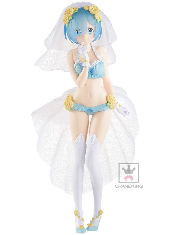 Banpresto EXQ Re: Zero Rem and Ram Wedding Ver. Set