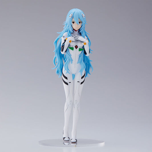 Sega SPM Evangelion: 3.0 + 1.0 Thrice Upon a Time Rei Ayaname Long Hair Ver.