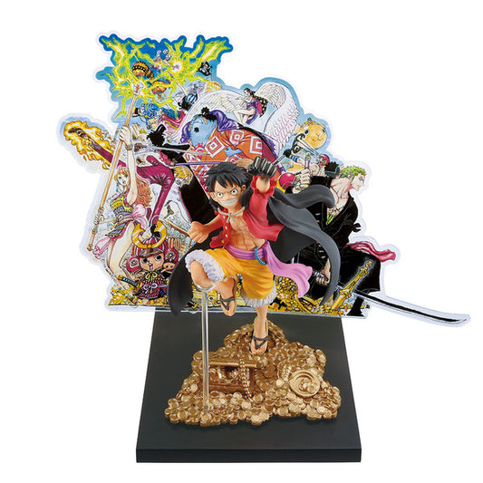 Ichiban Kuji One Piece WT100 Memorial Eiichiro Oda Draws 100 Great Pirates Prize B Monkey D. Luffy